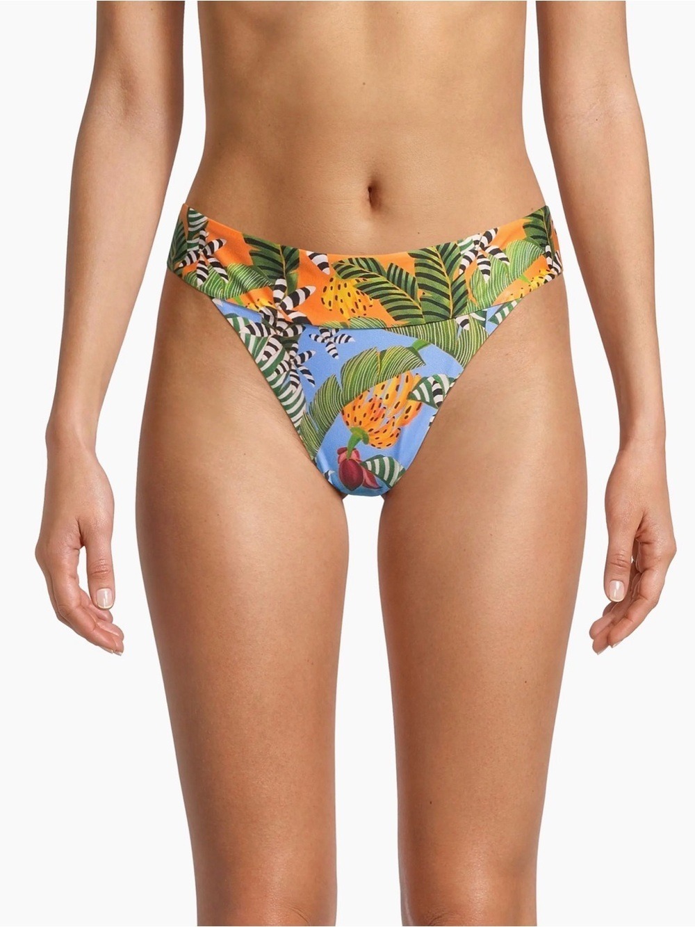 Set - Farm Rio Striped Bananas Bikini - Picture 7 of 9